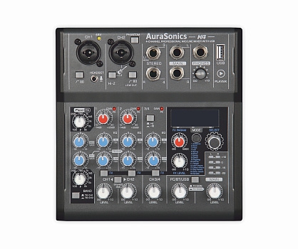 AuraSonics K4 компактный микшерный пульт в Губкине