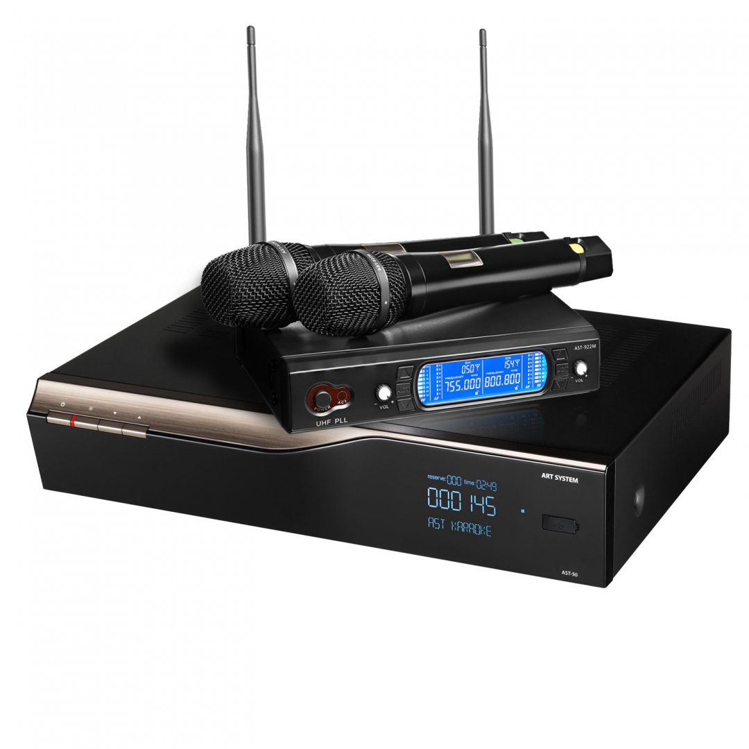 караоке-комплект AST-50 c микрофонами в Губкине