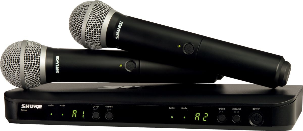 SHURE BLX288E/PG58 M17 вокальная радиосистема в Губкине