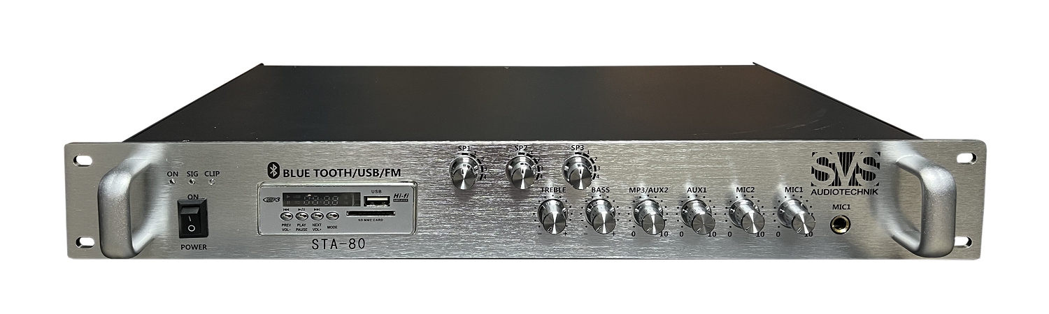 SVS Audiotechnik STA-80 Микшер-усилитель для систем Public Address в Губкине