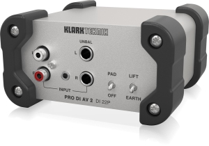 Klark Teknik DI 22P пассивный стерео директ-бокс в Губкине
