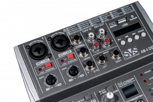 SVS Audiotechnik mixers AM-4 DSP Аналоговый микшерный пульт, 4-канала в Губкине
